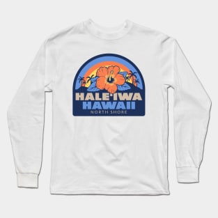 HALEIWA HAWAII NORTH SHORE T-SHIRT Long Sleeve T-Shirt